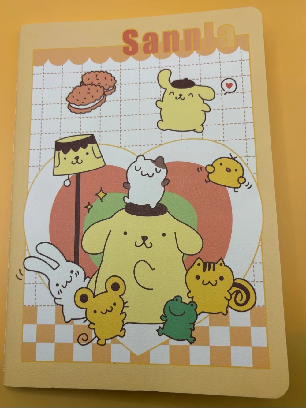 Sanrio pompompurin stationery
